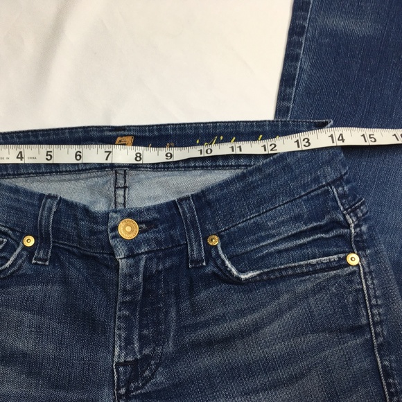 7FAM Bootcut Design Sz 26 - Picture 4 of 7